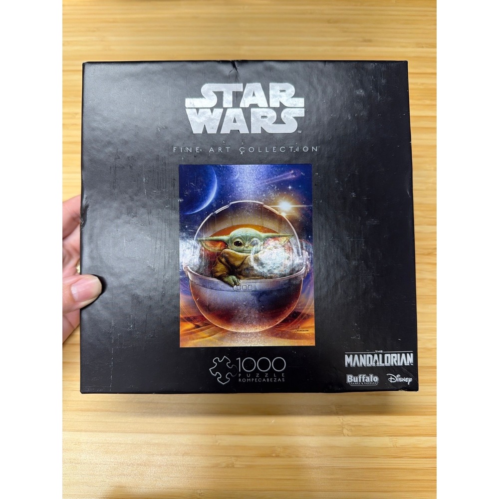 Star Wars Grogu Fine Art Collection 1000 Piece Puzzle Buffalo‎ Games Disney